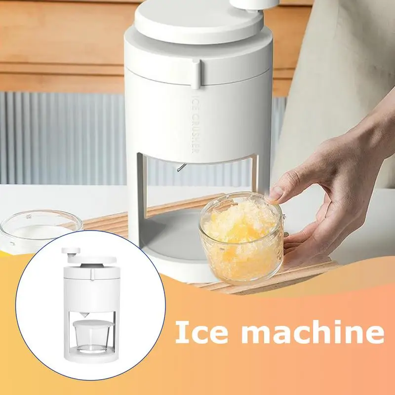 Ice Shaver Hand Crank Household Ice Crusher Machine Rustproof Appliance Portable Smoothies Slushies Making Tool For Bakery
Ice Shaver Hand Crank Household Ice Crusher Machine Rustproof Appliance Portable Smoothies Slushies Making Tool For Bakery