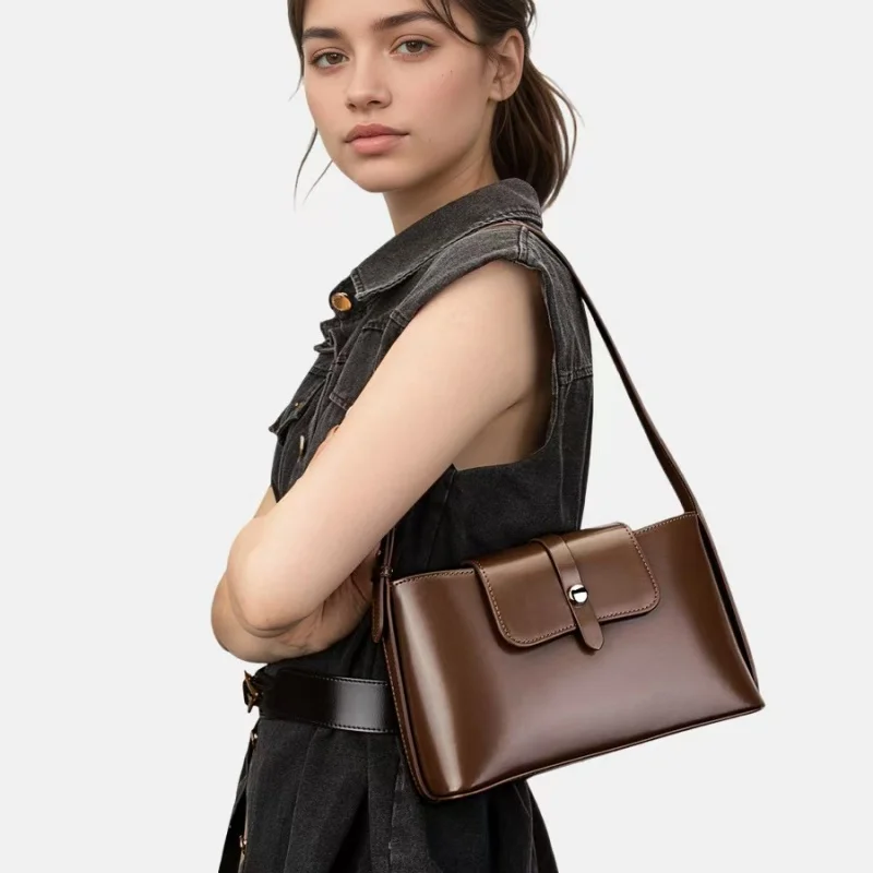 High-End Genuine Leather Women's Underarm Bag Fashionable Versatile Single-Shoulder Crossbody for New Arrivals
High-End Genuine Leather Women's Underarm Bag Fashionable Versatile Single-Shoulder Crossbody for New Arrivals