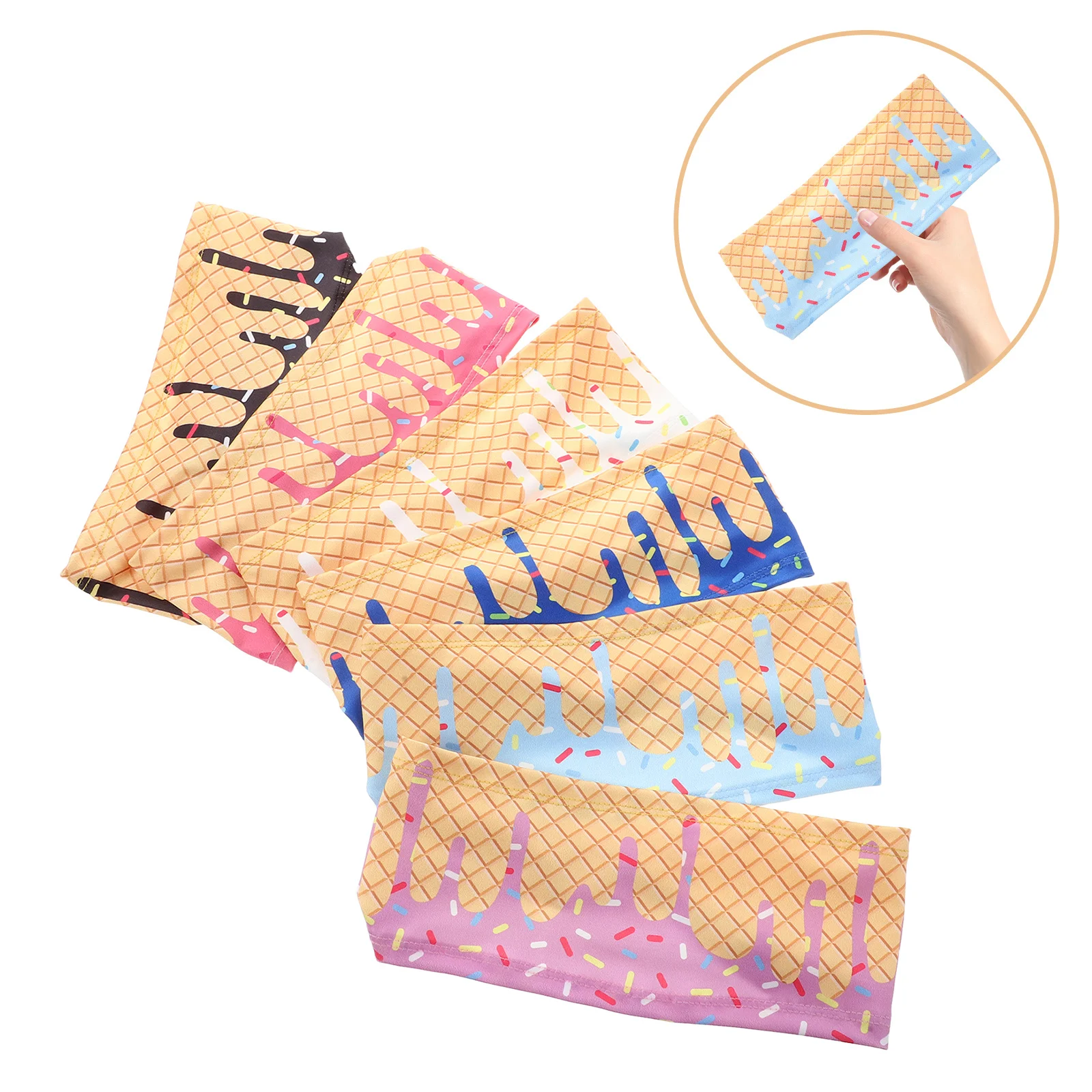 6Pcs Athletic Sweatbands Sweatproof Stretch Headband for Yoga Running Gym Workout Fitness Sports Hairbands Non Slip Unisex
6Pcs Athletic Sweatbands Sweatproof Stretch Headband for Yoga Running Gym Workout Fitness Sports Hairbands Non Slip Unisex