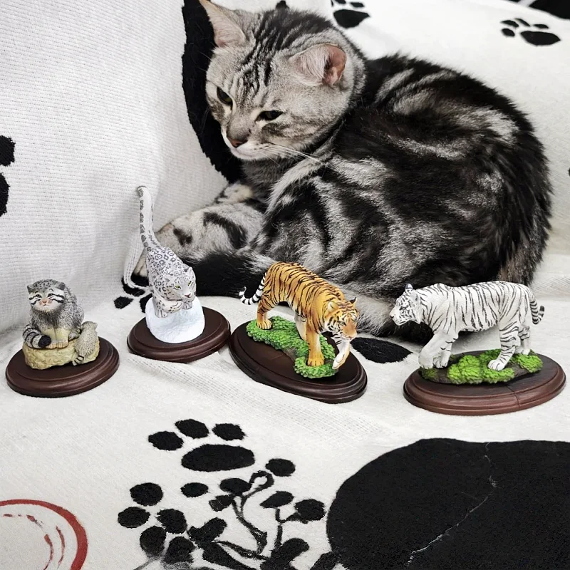 Bandai Gashapon Wild Feline Miniature Model Bengal Tiger White Tiger Snow Leopard Pallas Cat Realistic Desktop Display Ornament
Bandai Gashapon Wild Feline Miniature Model Bengal Tiger White Tiger Snow Leopard Pallas Cat Realistic Desktop Display Ornament