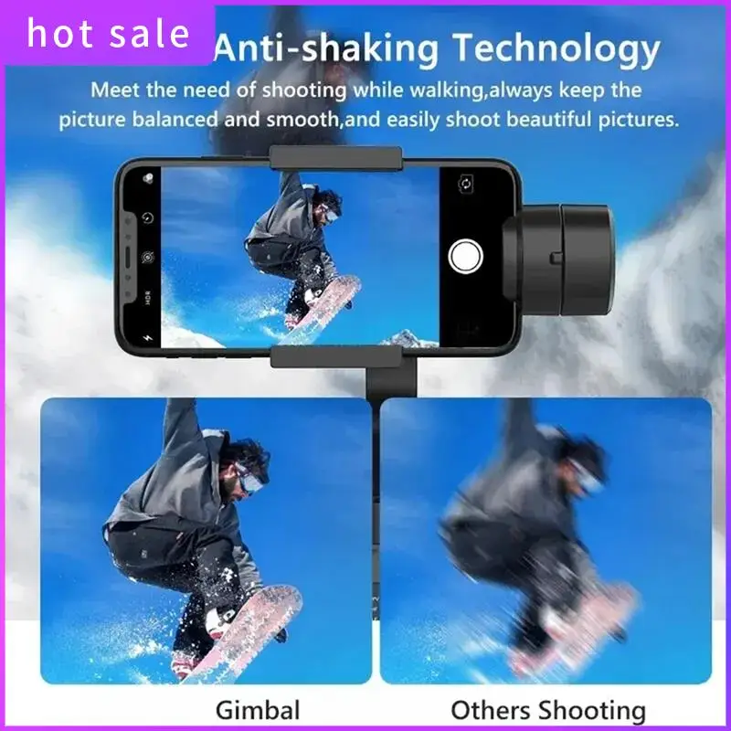 ELEC-Universal F8 Handheld 3-Axis Gimbal Phone Holder Anti Shake Video Record Stabilizer Cellphone Smartphone
ELEC-Universal F8 Handheld 3-Axis Gimbal Phone Holder Anti Shake Video Record Stabilizer Cellphone Smartphone