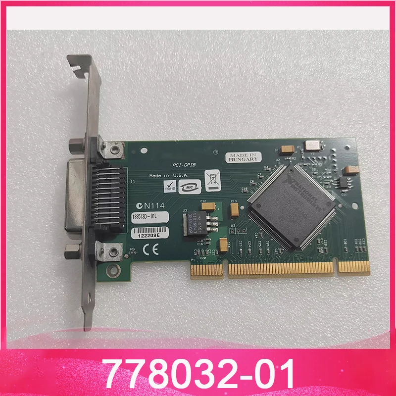 PCI-GPIB Card 188513F-01 LIEEE488 Card 778032-01
PCI-GPIB Card 188513F-01 LIEEE488 Card 778032-01