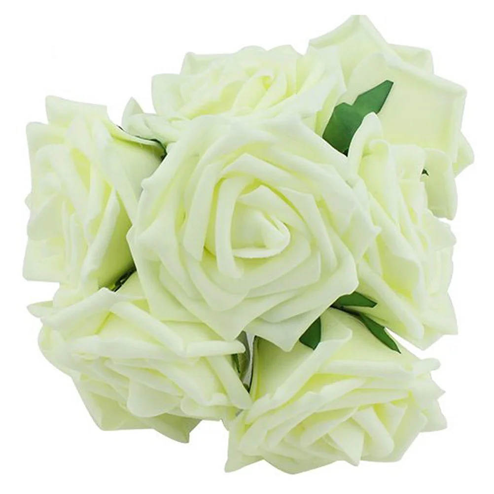 20Pcs Artificial Foam Rose Flowers Bouquet Milk White for Wedding Bridal Engagement Decoration Fake Flowers Floral Bouquet
20Pcs Artificial Foam Rose Flowers Bouquet Milk White for Wedding Bridal Engagement Decoration Fake Flowers Floral Bouquet