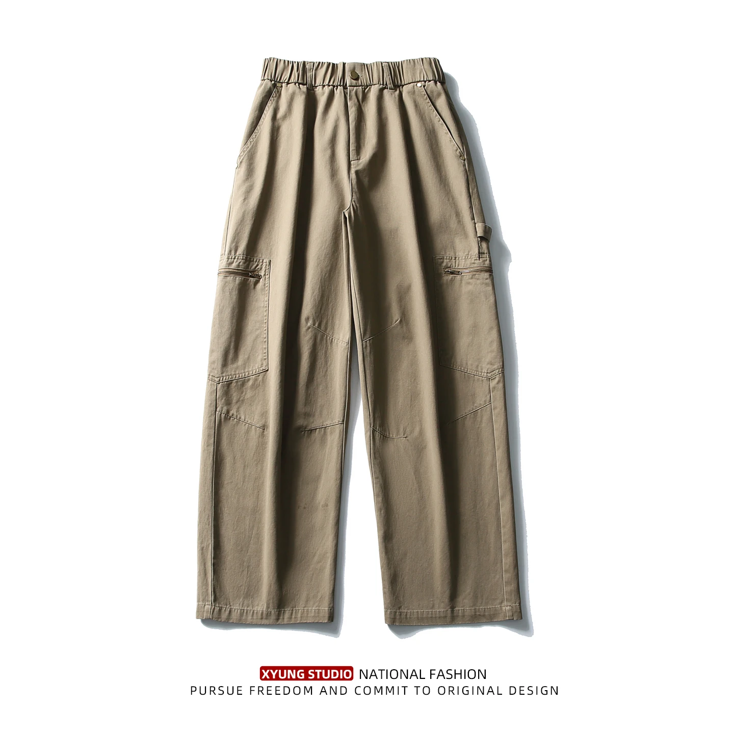 Новые весенние мужские повседневные хлопковые рабочие брюки свободного кроя, прямые, длинные, в японском стиле, универсальные...
Новые весенние мужские повседневные хлопковые рабочие брюки свободного кроя, прямые, длинные, в японском стиле, универсальные...