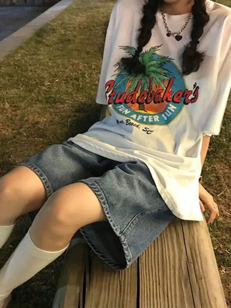 2000s Y2k Retro Casual Wide Leg Jeans Women Vintage Korean High Waist Oversize Pants Female Summer Loose Streetwear Denim Shorts
2000s Y2k Retro Casual Wide Leg Jeans Women Vintage Korean High Waist Oversize Pants Female Summer Loose Streetwear Denim Shorts