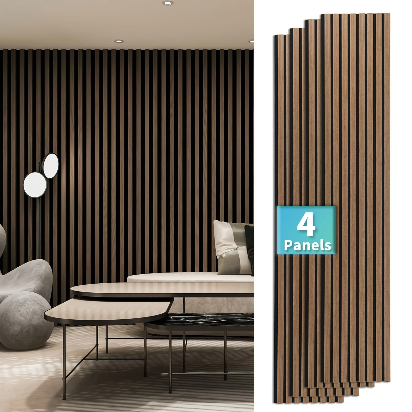3D Wall Panels, 4pcs Soundproof Wall Panels Sound Absorbing 3D Wall Panel Or Walls Interior Wall Decor Home Decor, Cover 40 Sq.ft
3D Wall Panels, 4pcs Soundproof Wall Panels Sound Absorbing 3D Wall Panel Or Walls Interior Wall Decor Home Decor, Cover 40 Sq.ft