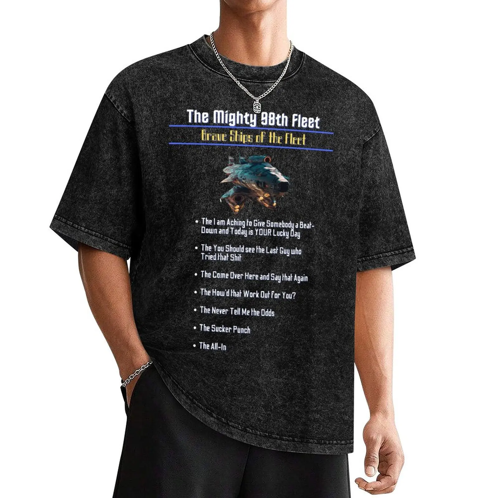 Ships of the Mighty 98th Fleet - Exforce T-Shirt korean fashion valentines clothes sublime Personalized t-shirt mens t shirt
Ships of the Mighty 98th Fleet - Exforce T-Shirt korean fashion valentines clothes sublime Personalized t-shirt mens t shirt