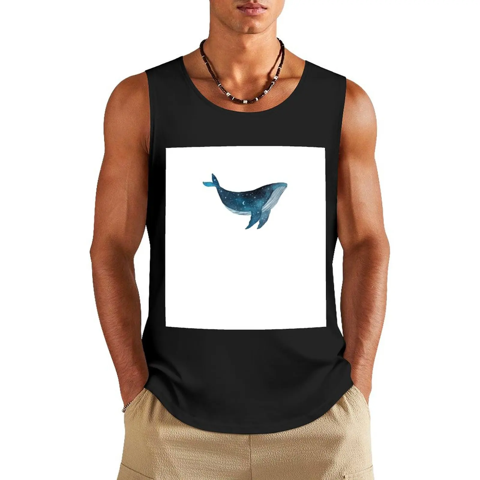 Whale with the moon and stars Tank Top sleeveless jackets running shirt underwear gym t-shirts
Whale with the moon and stars Tank Top sleeveless jackets running shirt underwear gym t-shirts
