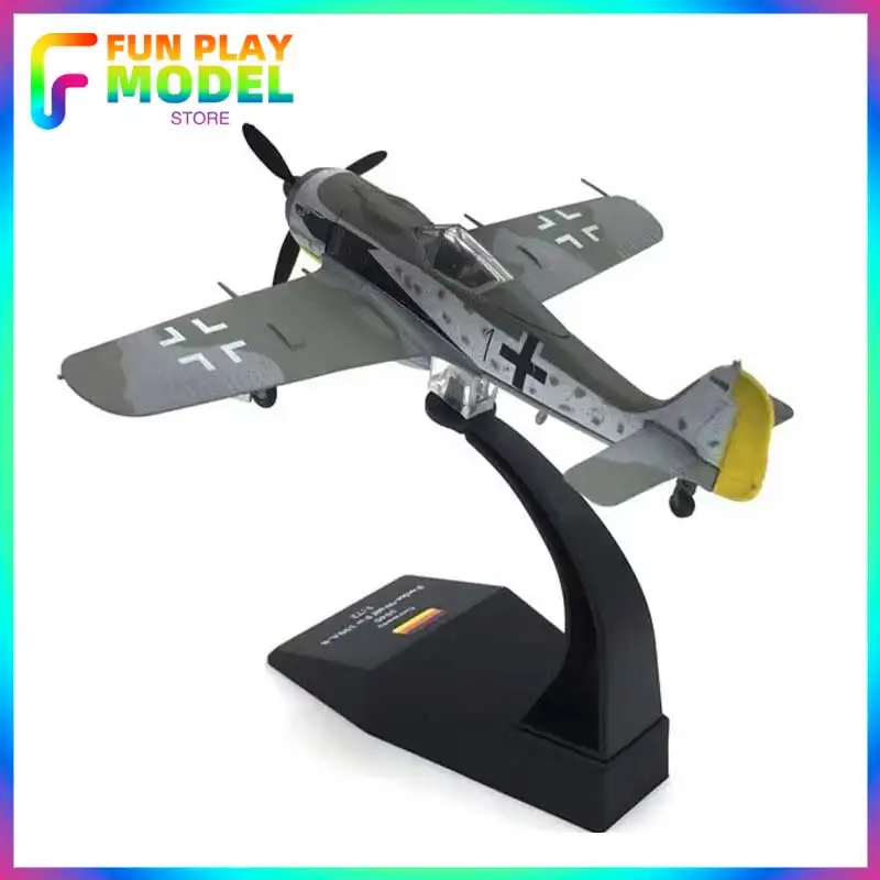 72 Fw-190 Fokker Wolfe Alloy Model Realistic Fighter Jet Replica Indoor Collection Gift
72 Fw-190 Fokker Wolfe Alloy Model Realistic Fighter Jet Replica Indoor Collection Gift