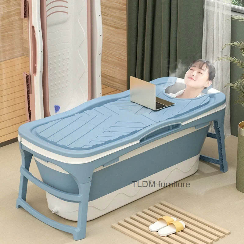 Adult Comfortable Full-body Bathtubs Portable Bath Bucket Home Folding Bathtubs Thickened Plastic Bath Barrel with Armrests
Adult Comfortable Full-body Bathtubs Portable Bath Bucket Home Folding Bathtubs Thickened Plastic Bath Barrel with Armrests