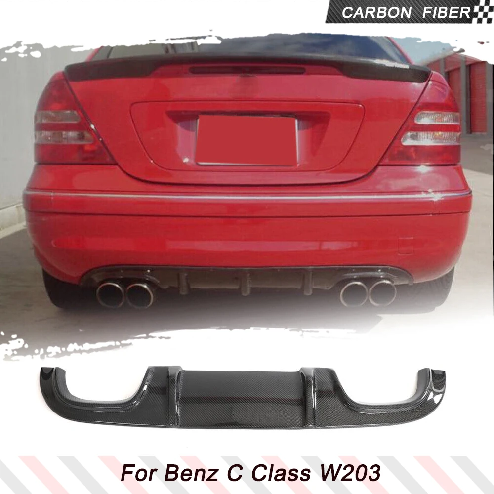 Carbon Fiber Car Rear Bumper Diffuser for Mercedes Benz C Class W203 C55 C32 2005-2007 Racing Spoiler Body Kits Rear Apron Lip
Carbon Fiber Car Rear Bumper Diffuser for Mercedes Benz C Class W203 C55 C32 2005-2007 Racing Spoiler Body Kits Rear Apron Lip
