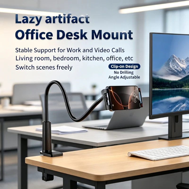 Wide Fit Cantilever Long Arm Lazy Bedside Mount Universal Bracket For Phone Tablet Desktop Home Daily Entertainment View Scenes
Wide Fit Cantilever Long Arm Lazy Bedside Mount Universal Bracket For Phone Tablet Desktop Home Daily Entertainment View Scenes