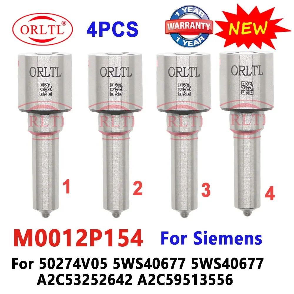 4 PCS M0012P154 New Diesel Injector Nozzle For Siemens 50274V05 5WS40677 5WS40677 F A2C53252642 A2C59513556 For Citroen Ford
4 PCS M0012P154 New Diesel Injector Nozzle For Siemens 50274V05 5WS40677 5WS40677 F A2C53252642 A2C59513556 For Citroen Ford