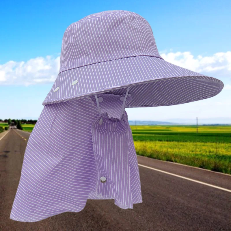 Outdoor Ladies Sun Protection Hat Detachable Large Brim Hat Face Covering Tea Picking Hat Comprehensive Protection Cap
Outdoor Ladies Sun Protection Hat Detachable Large Brim Hat Face Covering Tea Picking Hat Comprehensive Protection Cap