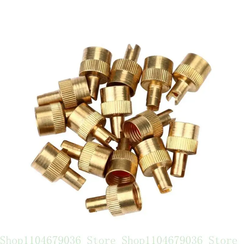 652F Copper Slotted for Head Car Motorcycle Tire for Valve Stem Caps With for Valve Remover Tool Metal Tyre Wheel Parts
652F Copper Slotted for Head Car Motorcycle Tire for Valve Stem Caps With for Valve Remover Tool Metal Tyre Wheel Parts