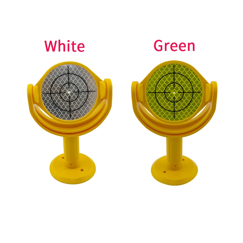 With Base Tilting Reflector Printed Crosshair Diameter 60mm Sheet 5/8X11 Thread For Total Station
With Base Tilting Reflector Printed Crosshair Diameter 60mm Sheet 5/8X11 Thread For Total Station