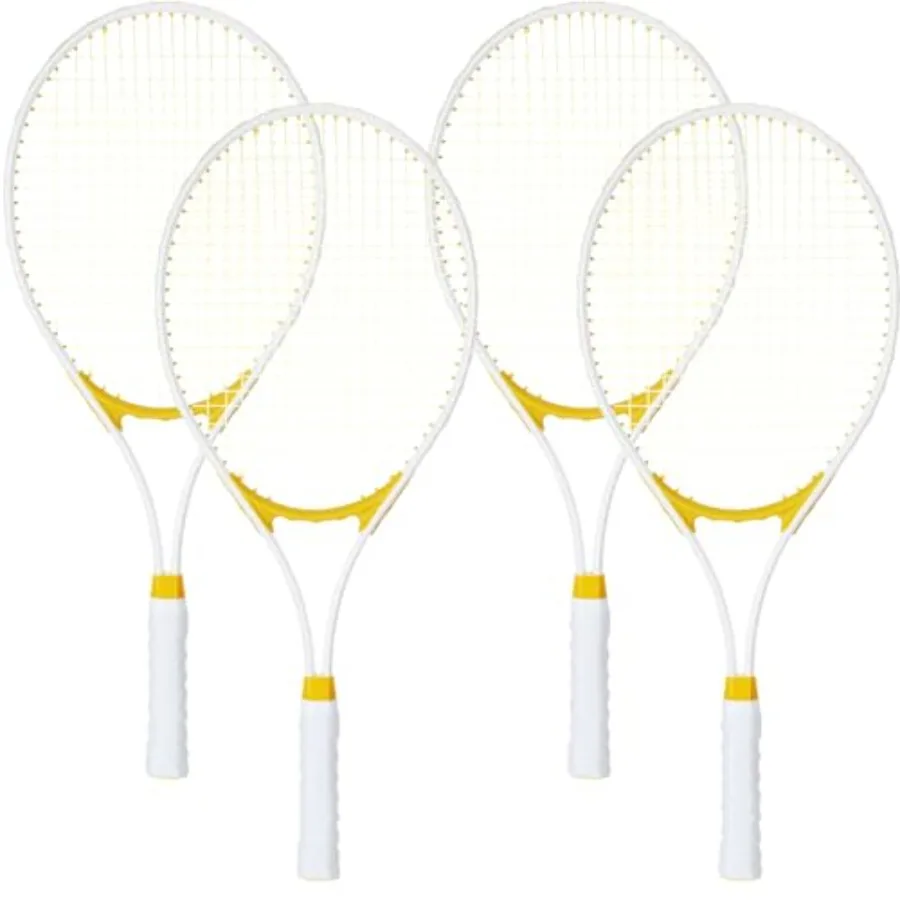 4 Pcs Tennis Rackets for Adults Recreational 4 Players 27 Inch Tennis Racquets Lightweight Tennis Rackets Bulk for Women Men Te
4 Pcs Tennis Rackets for Adults Recreational 4 Players 27 Inch Tennis Racquets Lightweight Tennis Rackets Bulk for Women Men Te