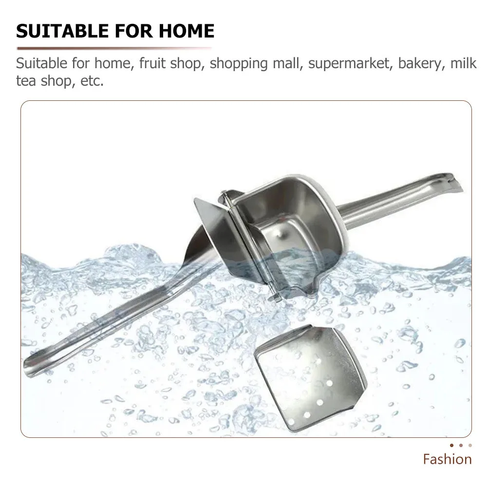 1Pcs Manual Lemon Squeezer Stainless Steel Fruit Juicer Ergonomic Handle Fast Juice Extraction Home Bakery Use Silver
1Pcs Manual Lemon Squeezer Stainless Steel Fruit Juicer Ergonomic Handle Fast Juice Extraction Home Bakery Use Silver