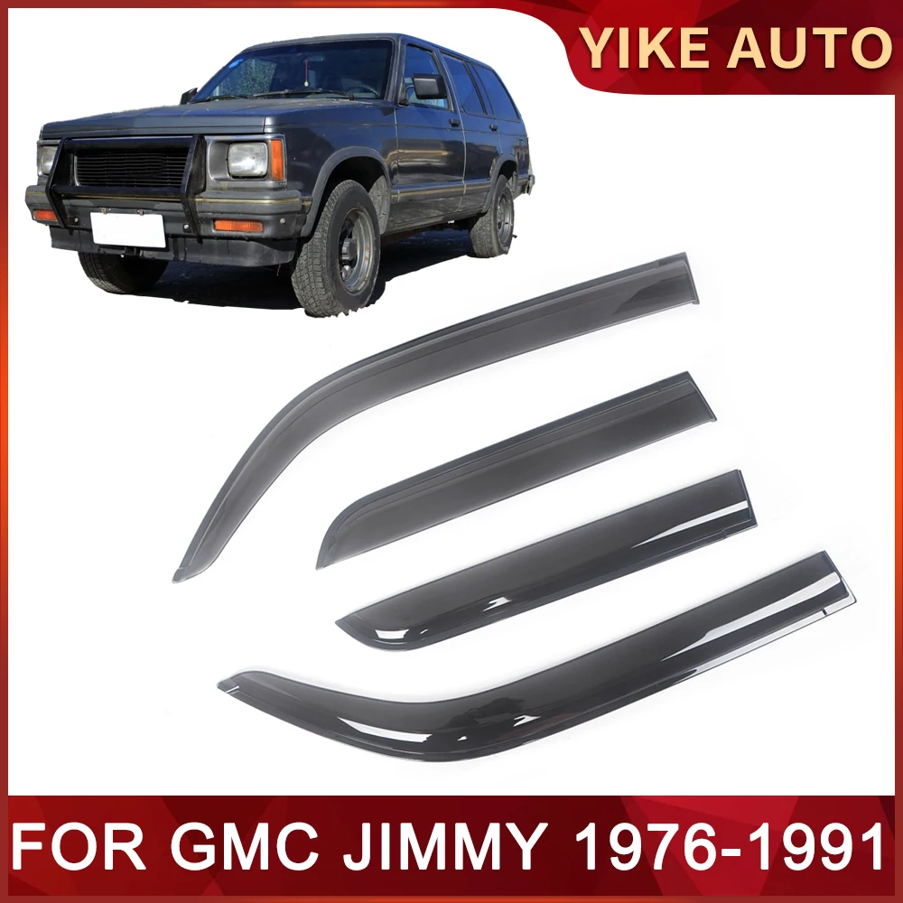 Оконный козырек для GMC JIMMY 1976-1991, дверной козырек с защитой от ветра, солнца, дождя, боковые окна, ветровые дефлекторы, автозапчасти
Оконный козырек для GMC JIMMY 1976-1991, дверной козырек с защитой от ветра, солнца, дождя, боковые окна, ветровые дефлекторы, автозапчасти