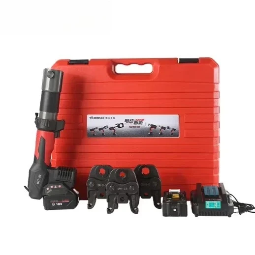 HZT-50 Portable Electric Fitting Cordless Battery Pro Pipe Press Tool Hydraulic Copper Pipe Crimping Tools
HZT-50 Portable Electric Fitting Cordless Battery Pro Pipe Press Tool Hydraulic Copper Pipe Crimping Tools