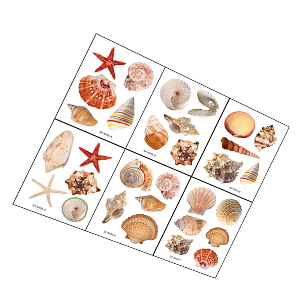 6 Sheets Non-slip Bathtub Stickers PVC Paper Seashell Kids Bathroom Accessories Decor Shower Pool Kitchen Floor
6 Sheets Non-slip Bathtub Stickers PVC Paper Seashell Kids Bathroom Accessories Decor Shower Pool Kitchen Floor