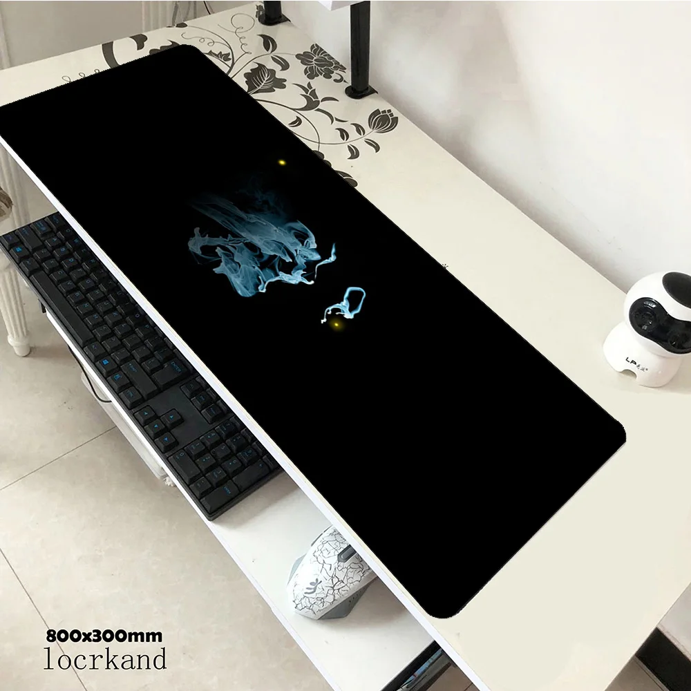 Smoke Mousepad New Arrival Company Carpet Mouse Computer Mouse Mats Xxl Desk Table Protector Protector Escritorio 90x40 80x30
Smoke Mousepad New Arrival Company Carpet Mouse Computer Mouse Mats Xxl Desk Table Protector Protector Escritorio 90x40 80x30