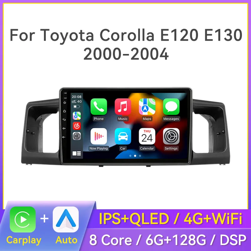 2 Din Android Car Stereo Radio Multimedia Video Player For Toyota Corolla E130 E120 2000-2004 Navigation GPS Carplay 2din No DVD
2 Din Android Car Stereo Radio Multimedia Video Player For Toyota Corolla E130 E120 2000-2004 Navigation GPS Carplay 2din No DVD