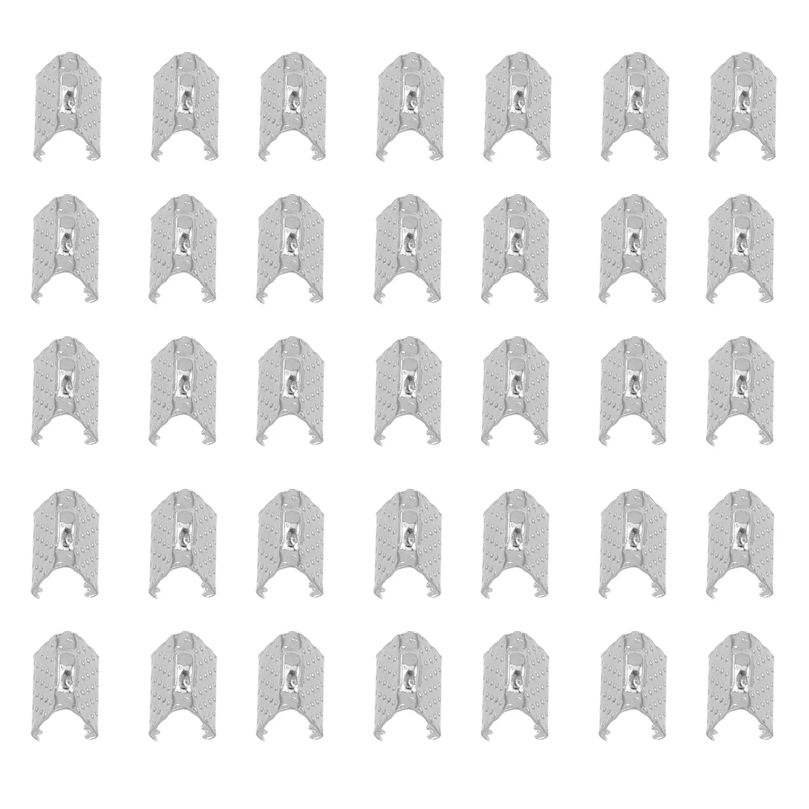 500Pcs Jewelry Cord Clamp Silver Metal Buckle Ribbon Fastener for DIY Bracelet Necklace Craft Lace String Clip 10Mm
500Pcs Jewelry Cord Clamp Silver Metal Buckle Ribbon Fastener for DIY Bracelet Necklace Craft Lace String Clip 10Mm