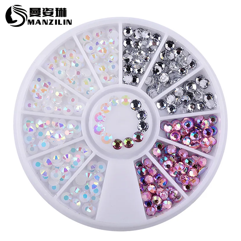 1 Box Colorful 3D Jelly AB Acrylic Wheel Nail Stickers Decoration DIY Nail Art Tips Jewelry Rhinestones Manicure Tools
1 Box Colorful 3D Jelly AB Acrylic Wheel Nail Stickers Decoration DIY Nail Art Tips Jewelry Rhinestones Manicure Tools