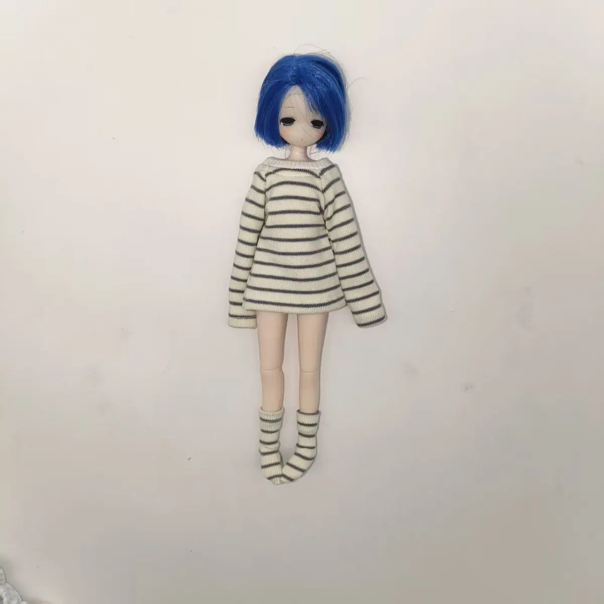 1/6 Doll's Clothes Suit for Azone Doll Striped Top with Socks Girl Toys Dress Up Play House Fashion Doll Accessories, No Doll
1/6 Doll's Clothes Suit for Azone Doll Striped Top with Socks Girl Toys Dress Up Play House Fashion Doll Accessories, No Doll