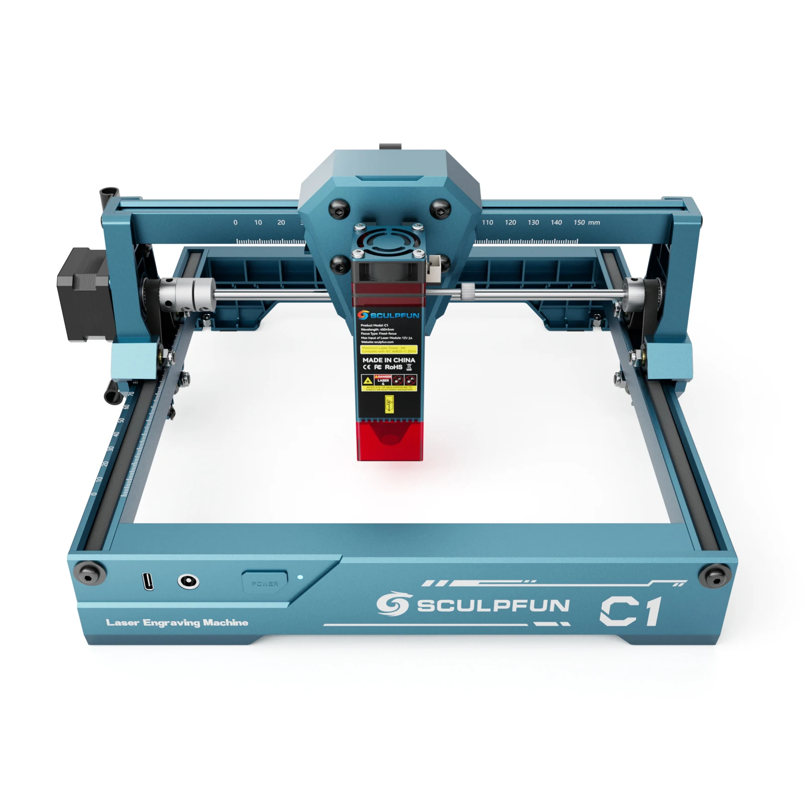 Sculpfun C1 Mini Laser Engraver 3W Ultra Fine Spot 150x130mm Engraving Area for Wood Leather/ Glass/Gift Making Plug&Play US
Sculpfun C1 Mini Laser Engraver 3W Ultra Fine Spot 150x130mm Engraving Area for Wood Leather/ Glass/Gift Making Plug&Play US
