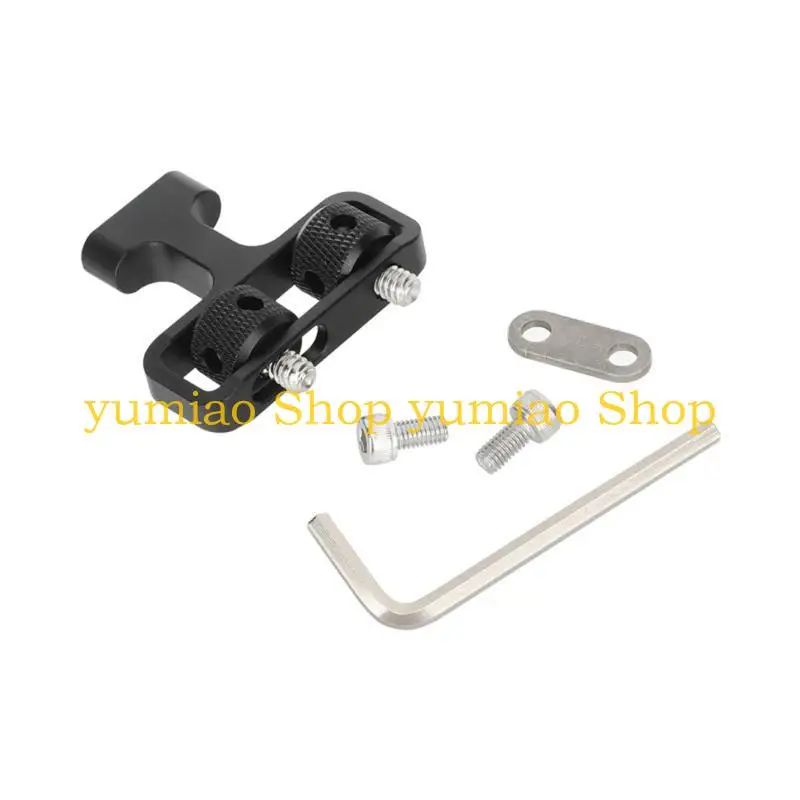 587B Lightweight Camera Grip Mount Bracket With Double 1/4Inch Thread Screw Feature
587B Lightweight Camera Grip Mount Bracket With Double 1/4Inch Thread Screw Feature