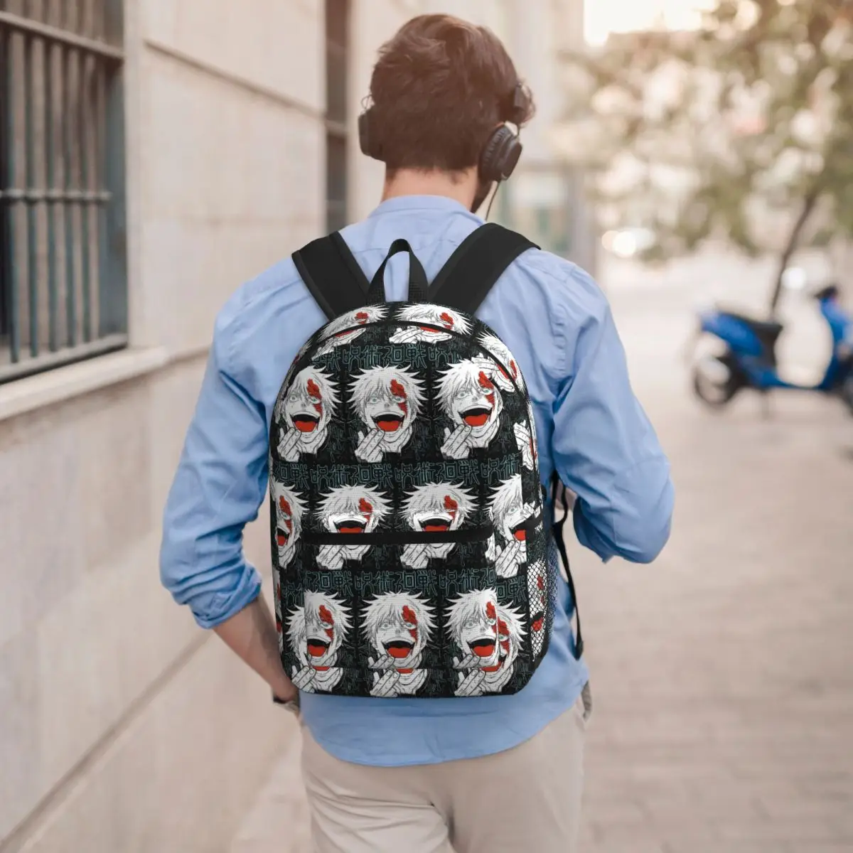 JJK Anime Gojo Satoru Jujutsu Kaisen Backpack Student BookBag Children School Bag Laptop Shoulder Bags for Men Women
JJK Anime Gojo Satoru Jujutsu Kaisen Backpack Student BookBag Children School Bag Laptop Shoulder Bags for Men Women