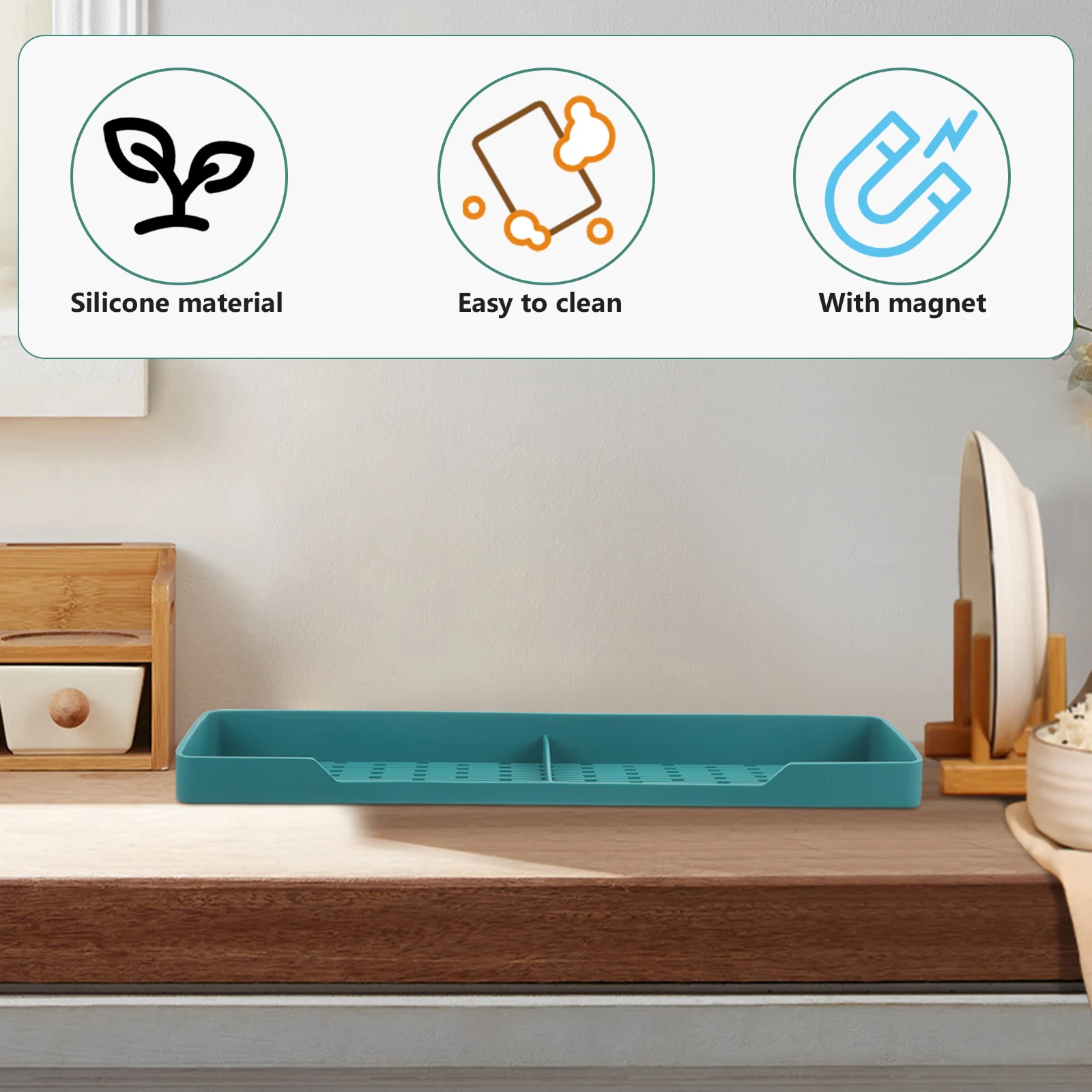 Silicone Stove Top Rack Flexible Magnetic Oven Shelf Kitchen Storage Organizer Over Stove Spice Rack Kitchen Supply
Silicone Stove Top Rack Flexible Magnetic Oven Shelf Kitchen Storage Organizer Over Stove Spice Rack Kitchen Supply