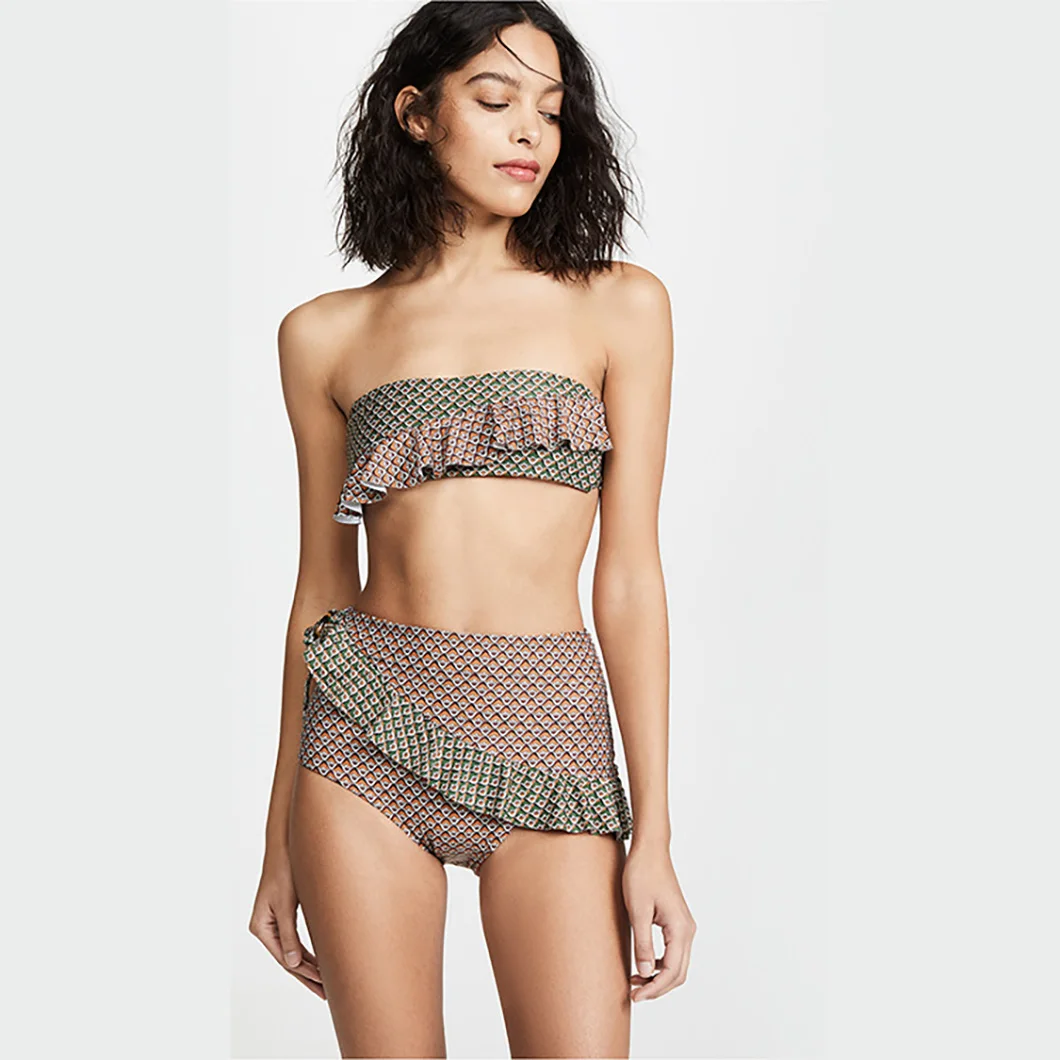 Summer Halter-Neck Sexy Bikini Swimsuit Strapless Tight Backless Two-Piece Swimsuit
Summer Halter-Neck Sexy Bikini Swimsuit Strapless Tight Backless Two-Piece Swimsuit