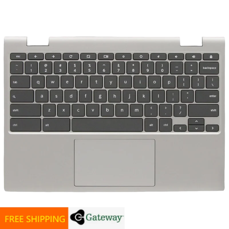 US English Platinum Grey Keyboard Upper Case Palmrest Shell Cover For Lenovo Chromebook C340 11 5CB0U43369
US English Platinum Grey Keyboard Upper Case Palmrest Shell Cover For Lenovo Chromebook C340 11 5CB0U43369