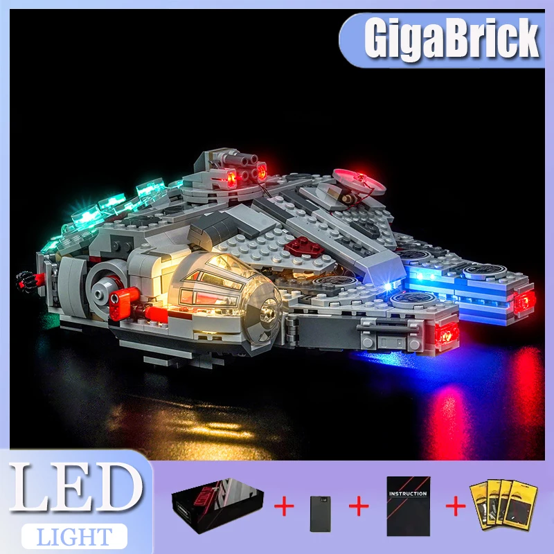 luxury quality LED Lighting Set for Lego 75426 Millennium Falcon (Only Led Light) Perfect Fit & Brilliant Glow
luxury quality LED Lighting Set for Lego 75426 Millennium Falcon (Only Led Light) Perfect Fit & Brilliant Glow