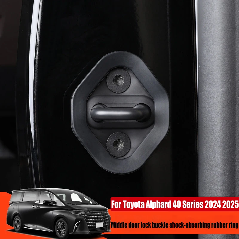 For Toyota Alphard 40 Series 2024 2025 middle door lock buckle shock-absorbing rubber ring car interior modification parts
For Toyota Alphard 40 Series 2024 2025 middle door lock buckle shock-absorbing rubber ring car interior modification parts
