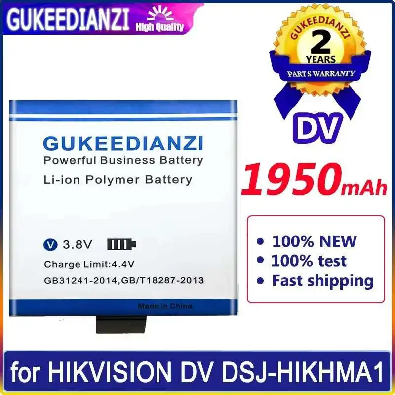 DV Dsj-HIKHMA1 Высокая совместимость для Hikvision Dsj-HIKHMA1 Czjz B DV Аккумулятор для корпусной камеры 1950 мАч
DV Dsj-HIKHMA1 Высокая совместимость для Hikvision Dsj-HIKHMA1 Czjz B DV Аккумулятор для корпусной камеры 1950 мАч