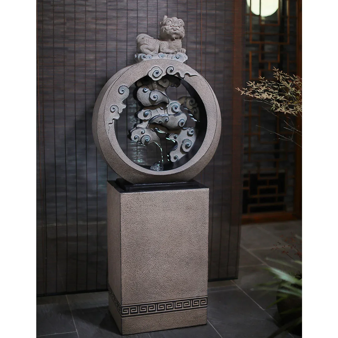 Living room, water features, porch, circulating water decorations, interior decoration, floor standing fountain, big sale
Living room, water features, porch, circulating water decorations, interior decoration, floor standing fountain, big sale