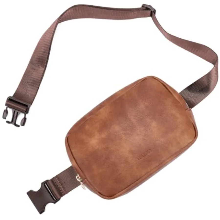 Leather Belt Bag for Women Fashionable Fanny Packs Cross Body Bag Waist Pack Brown
Leather Belt Bag for Women Fashionable Fanny Packs Cross Body Bag Waist Pack Brown