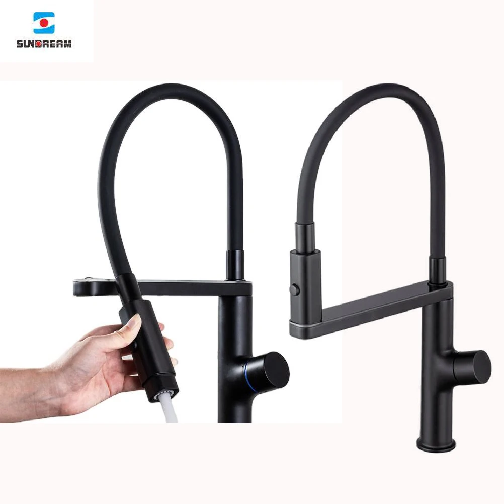 SUNDREAM New Construction Design Pull Down Automatic Kitchen Touchless Sensor Faucet
SUNDREAM New Construction Design Pull Down Automatic Kitchen Touchless Sensor Faucet