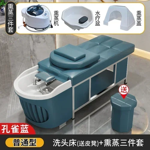 Thai HeadTherapy Shampoo Chair Barber Shop Beauty Salon Fumigation Water Circulation Circular Arc Basin Lying Flat Massage Co
Thai HeadTherapy Shampoo Chair Barber Shop Beauty Salon Fumigation Water Circulation Circular Arc Basin Lying Flat Massage Co