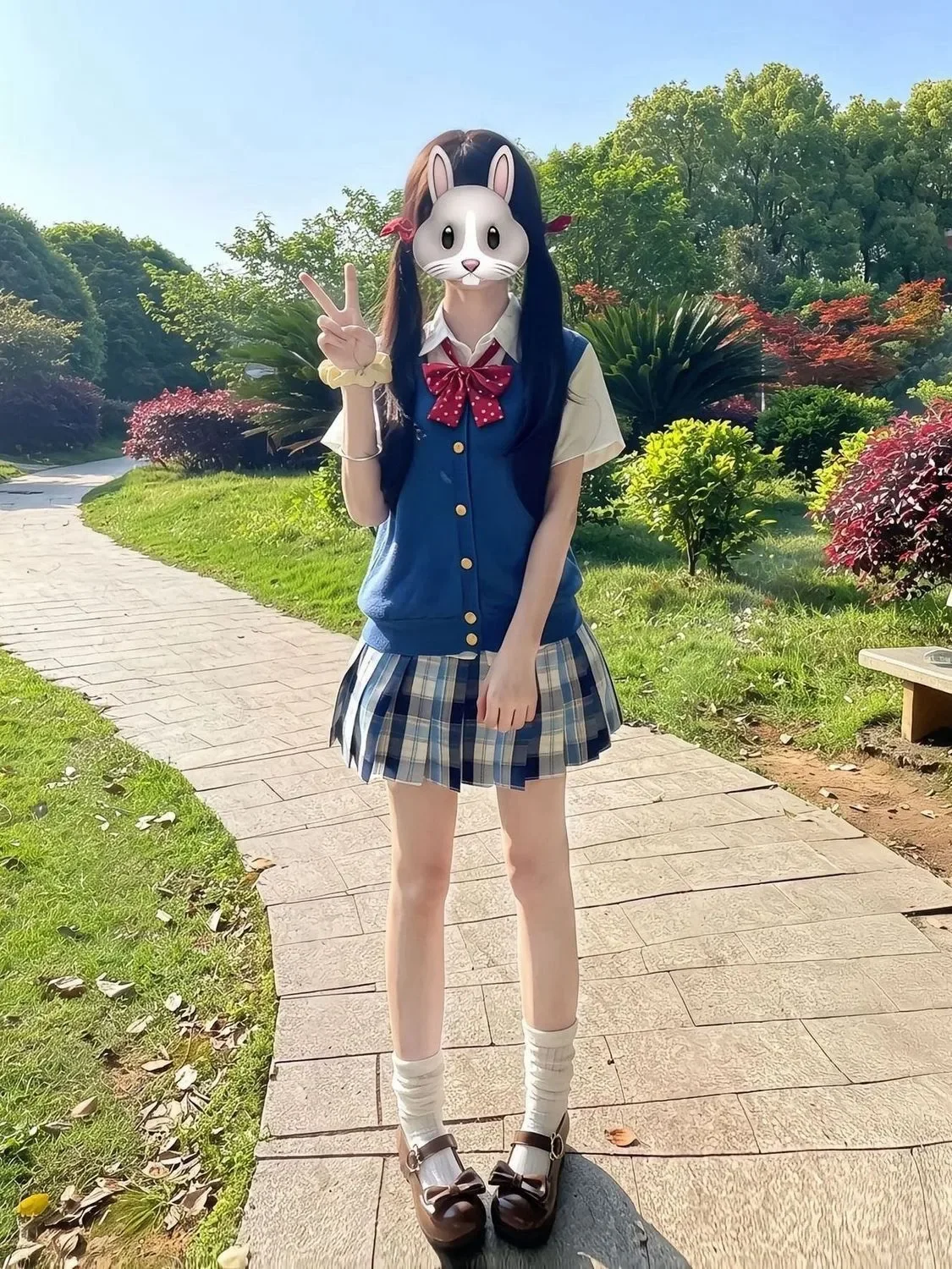 Princess Style Bubble Water JK Uniform Short Sleeve Set Basic Blue Cardigan Vest College Style Fashionable Women's Ensemble
Princess Style Bubble Water JK Uniform Short Sleeve Set Basic Blue Cardigan Vest College Style Fashionable Women's Ensemble