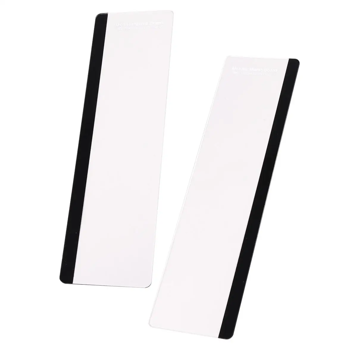 2Pcs Monitor Memo Board Holder Side Panel Office Home Computer Message Pad Acrylic Transparent Multifunction
2Pcs Monitor Memo Board Holder Side Panel Office Home Computer Message Pad Acrylic Transparent Multifunction