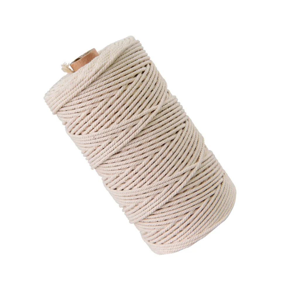 200M 3Mm Cotton Rope Natural Unbleached For Handmade Crafts Braiding Macrame Plant Hangers Wall Hangings Binding Stringing
200M 3Mm Cotton Rope Natural Unbleached For Handmade Crafts Braiding Macrame Plant Hangers Wall Hangings Binding Stringing