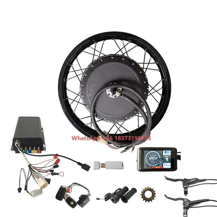 72v 16" 17" 18" 19" 21" Inch 8000W Hub Motor Conversion Kit Ebike Hub Motor 8000W Motorcycle Repair Kit Shop
72v 16" 17" 18" 19" 21" Inch 8000W Hub Motor Conversion Kit Ebike Hub Motor 8000W Motorcycle Repair Kit Shop
