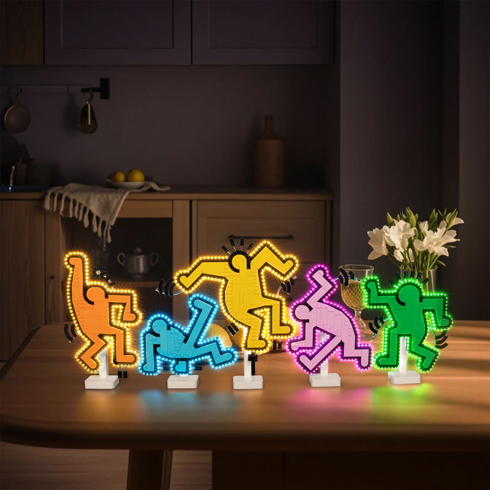 LED Lighting Set Suitable for LEGO Keith Haring – Dancing Figures 31216 Building Blocks
LED Lighting Set Suitable for LEGO Keith Haring – Dancing Figures 31216 Building Blocks