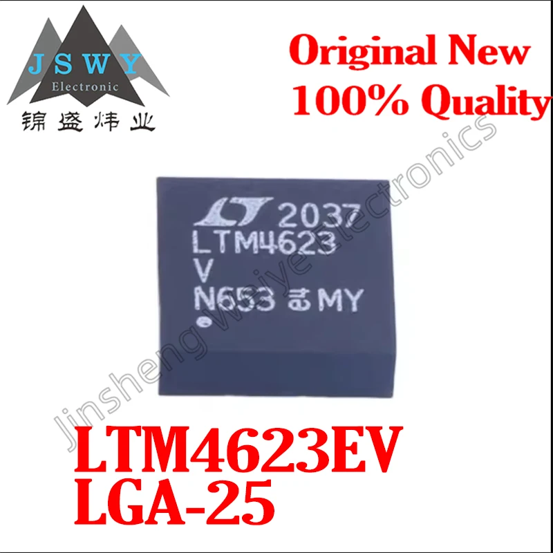 (1-5 pieces) LTM4623EV LGA25/Power Management Chip/Brand New/In Stock/Fast Delivery
(1-5 pieces) LTM4623EV LGA25/Power Management Chip/Brand New/In Stock/Fast Delivery
