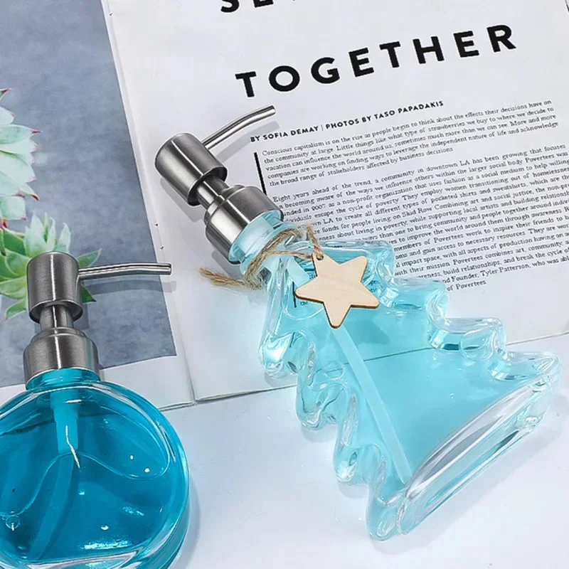 Christmas Tree Bathroom Soap Dispensers Lotion Shampoo Shower Gel Holder Refillable Empty Bath Pump Bottle New Year Xmas Gift
Christmas Tree Bathroom Soap Dispensers Lotion Shampoo Shower Gel Holder Refillable Empty Bath Pump Bottle New Year Xmas Gift